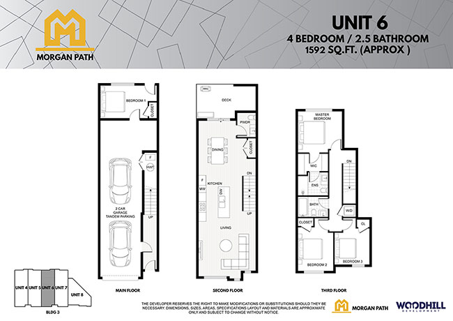 Unit 6 Floor Plan - Morgan Path