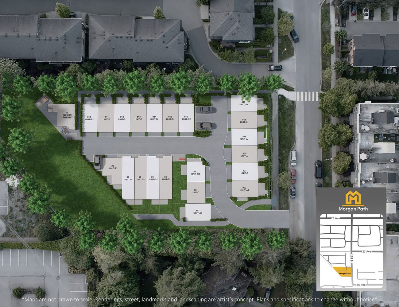 Morgan Path site plan